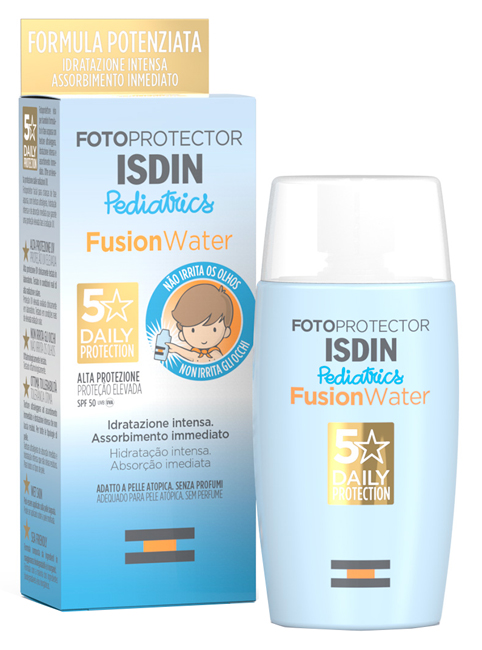 FOTOPROTECTOR PEDIATRICS FUSION WATER SPF50 - farmasconti.eu