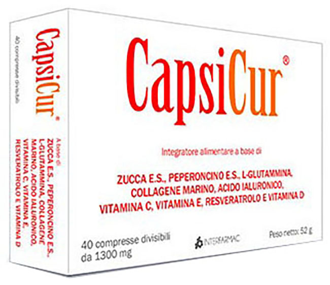 CAPSICUR 40 COMPRESSE - farmasconti.eu