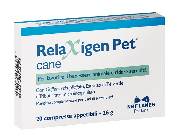 RELAXIGEN PET CANE BLISTER 20 COMPRESSE APPETIBILI - farmasconti.eu