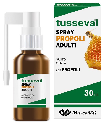 TUSSEVAL GOLA PROPOLI SPRAY PER ADULTI 30 ML - farmasconti.eu