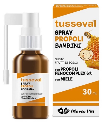 TUSSEVAL GOLA PROPOLI SPRAY PER BAMBINI 30 ML - farmasconti.eu
