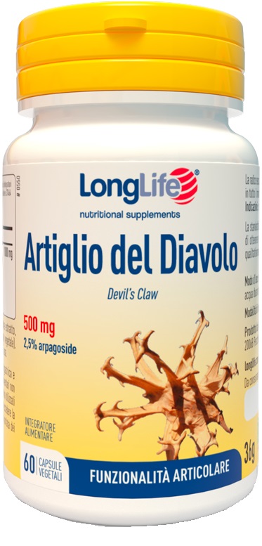 LONGLIFE ARTIGLIO DEL DIAVOLO 2% 60 CAPSULE - farmasconti.eu