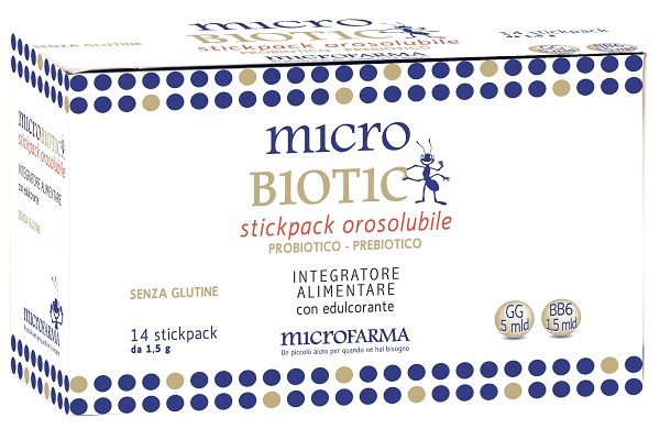 MICROBIOTIC STICK PACK 14 BUSTINE - farmasconti.eu