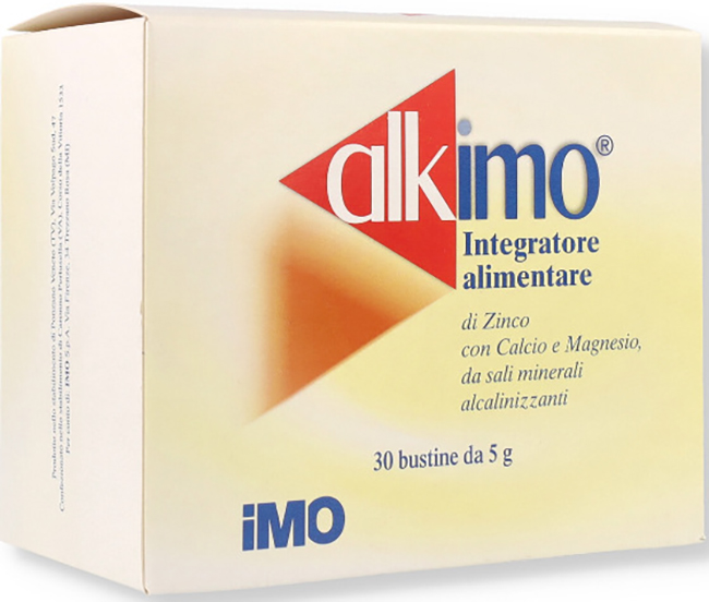 ALKIMO INTEGRATORE ZINCO CALCIO/MAGNESIO 30 BUSTINE - farmasconti.eu
