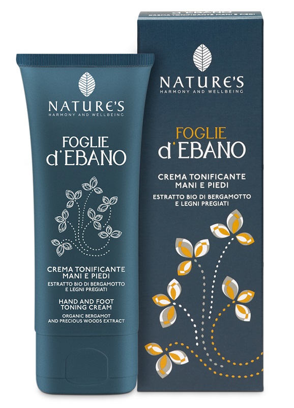 NATURE'S FOGLIE D'EBANO CREMA TONIFICANTE MANI E PIEDI 75 ML - farmasconti.eu