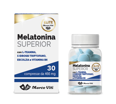 MELATONINA SUPERIOR 30 COMPRESSE - farmasconti.eu