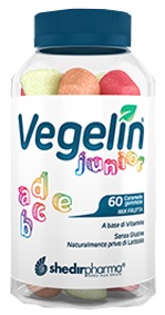 VEGELIN JUNIOR 60 CARAMELLE GOMMOSE - farmasconti.eu