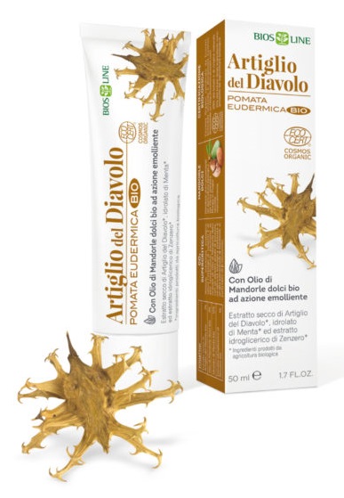 BIOSLINE ARTIGLIO DEL DIAVOLO POMATA EUDERMICA BIO CERT ECOCERT 50 ML - farmasconti.eu