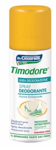 TIMODORE SPRAY DEODORANTE ALLO ZENZERO 150 ML - farmasconti.eu
