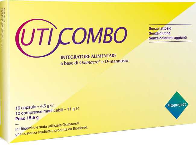 UTICOMBO 10 CAPSULE + 10 COMPRESSE MASTICABILI - farmasconti.eu