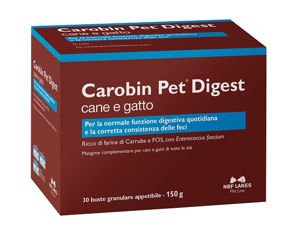 CAROBIN PET DIGEST GRANULARE 30 BUSTE DA 5 G - farmasconti.eu