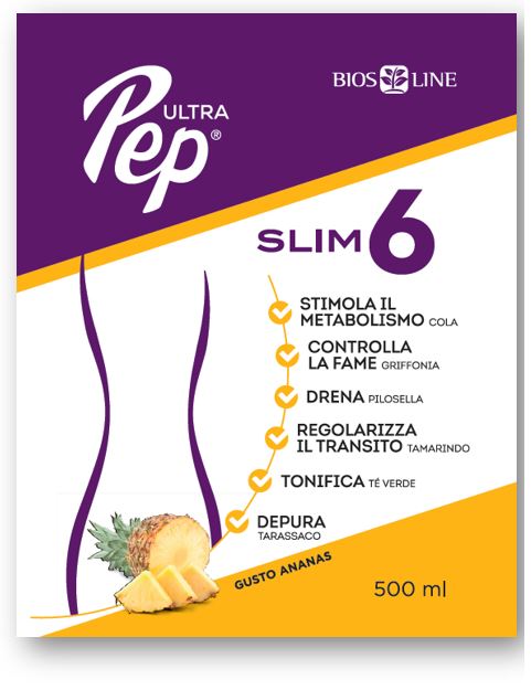 ULTRA PEP SLIM 6 ANANAS 500 ML - farmasconti.eu