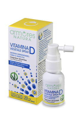 ARMORES NATURA VITAMINA D VEGETALE SPRAY 20 ML - farmasconti.eu