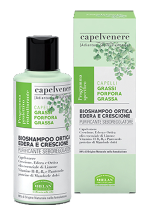CAPELVENERE BIOSHAMPOO ORTICA EDERA E CRESCIONE 200 ML - farmasconti.eu