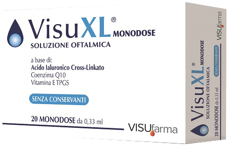SOLUZIONE OFTALMICA VISUXL 20 CONTENITORI MONODOSE 0,33 ML - farmasconti.eu