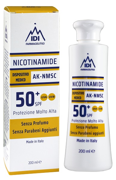 NICOTINAMIDE AK-NMSC 50+SPF PROTEZIONE MOLTO ALTA 200 ML - farmasconti.eu