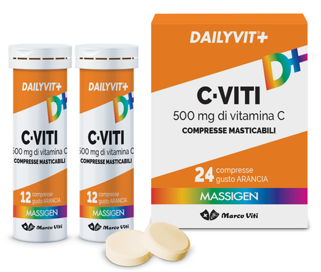 C VITI 500 MG 24 COMPRESSE MASTICABILI - farmasconti.eu