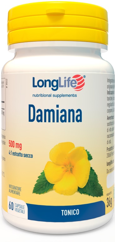 LONGLIFE DAMIANA 60 CAPSULE - farmasconti.eu