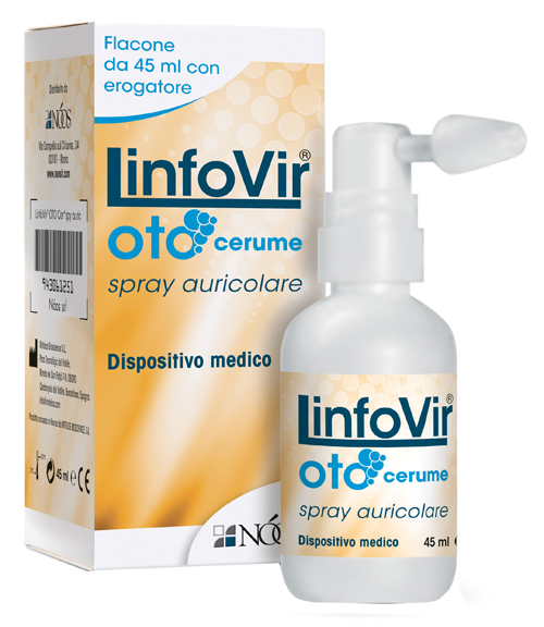 LINFOVIR OTO CERUME SPRAY AURICOLARE 45 ML - farmasconti.eu