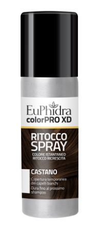 EUPHIDRA COLORPRO XD TINTURA RITOCCO SPRAY CAPELLI CASTANO 75 ML - farmasconti.eu