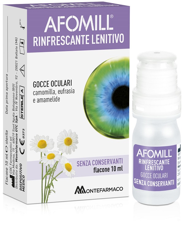 AFOMILL RINFRESCANTE SENZA CONSERVANTI 10 ML - farmasconti.eu