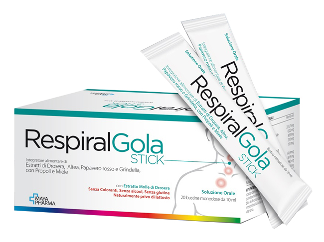 RESPIRAL GOLA 20 BUSTINE 10 ML - farmasconti.eu