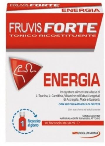 FRUVIS FORTE ENERGIA 10 FLACONCINI DA 10 ML - farmasconti.eu