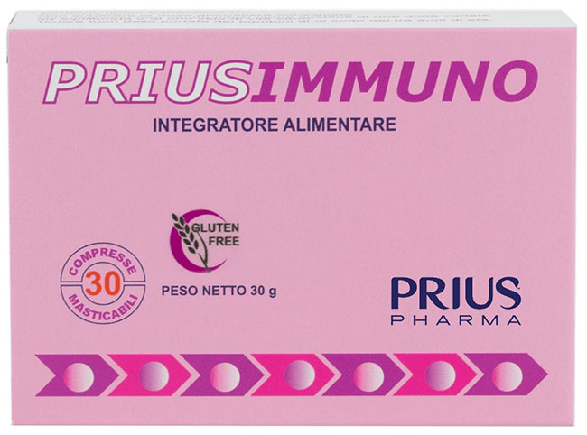 PRIUSIMMUNO 30 COMPRESSE MASTICABILI - farmasconti.eu