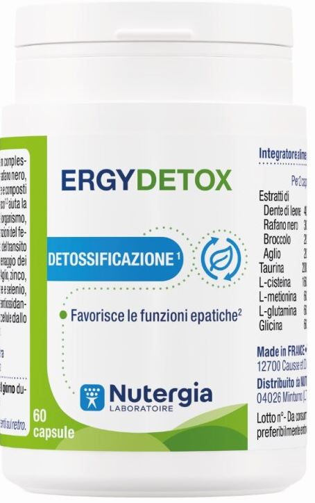 ERGYDETOX 60 CAPSULE - farmasconti.eu