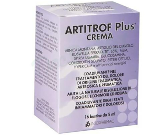 ARTITROF PLUS CREMA 16 BUSTINE DA 5 ML - farmasconti.eu