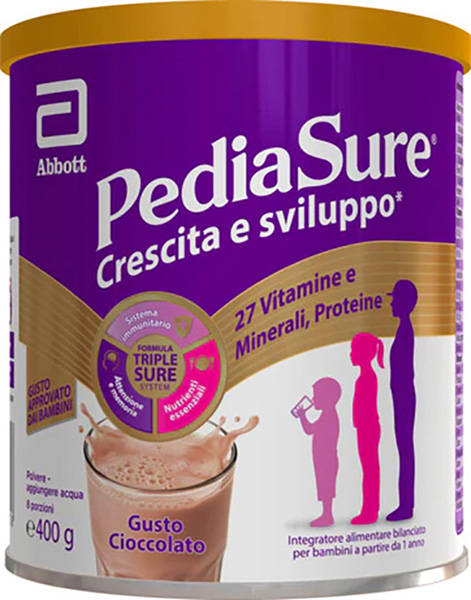 PEDIASURE CRESCITA&SVILUPPO CIOCCOLATO 850 G - farmasconti.eu