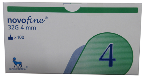 AGO NOVOFINE PLUS GAUGE 32 4 MM 100 PEZZI - farmasconti.eu