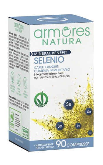 ARMORES MINERAL BENEFIT SELENIO 90 COMPRESSE - farmasconti.eu
