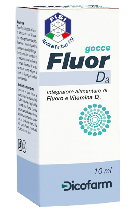 FLUOR D3 GOCCE 10 ML - farmasconti.eu