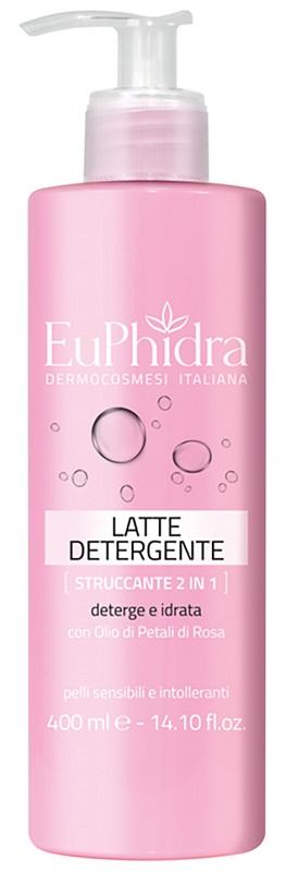 EUPHIDRA LATTE DETERGENTE STRUCCANTE 2IN1 400 ML - farmasconti.eu