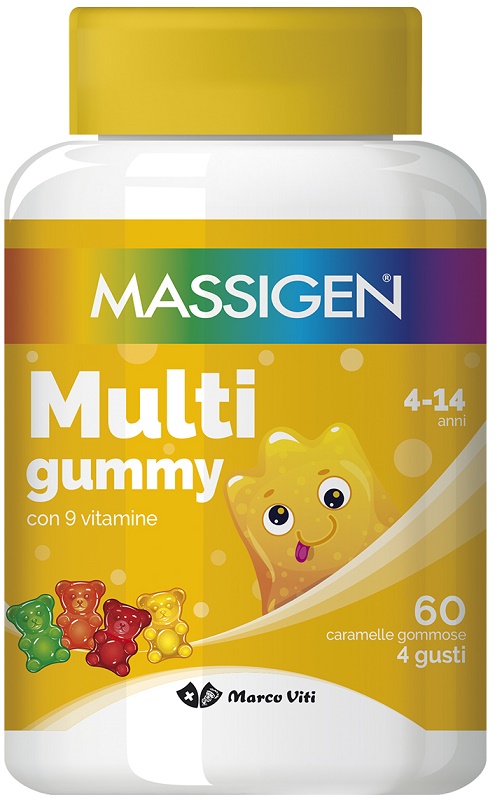 MASSIGEN MULTIGUMMY 60 CARAMELLE GOMMOSE - farmasconti.eu