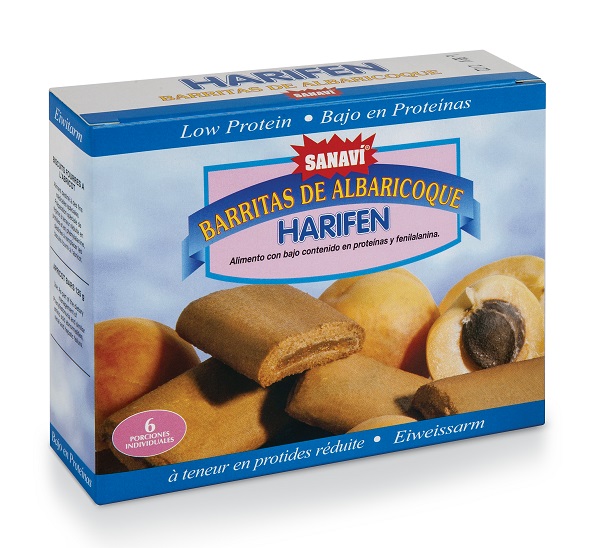 HARIFEN SNACK ALBICOCCA 125 G - farmasconti.eu
