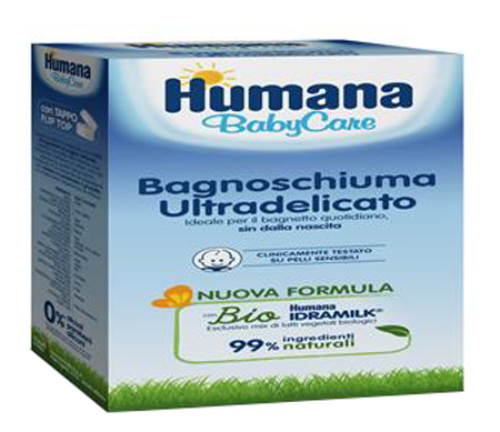 HUMANA BABY CARE BAGNOSCHIUMA 200 ML - farmasconti.eu