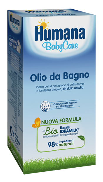 HUMANA BABY CARE OLIO DA BAGNO 200 ML - farmasconti.eu