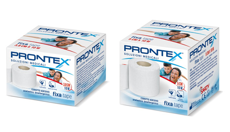 BENDA IN COTONE PRONTEX FIXA TAPE M 10 X 3,8 CM BIANCO - farmasconti.eu