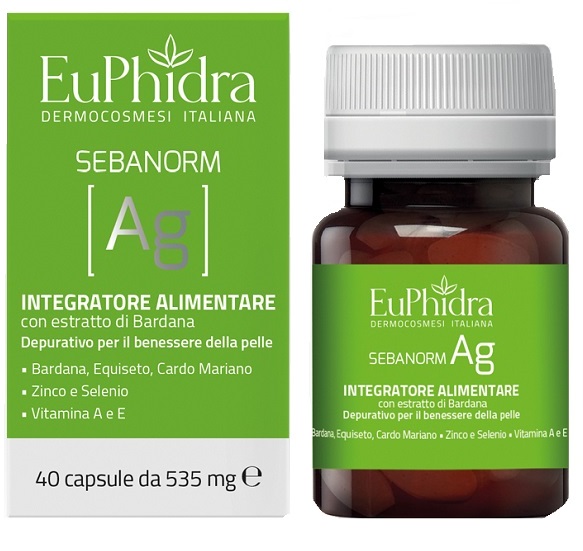 EUPHIDRA SEBANORM AG 40 CAPSULE - farmasconti.eu