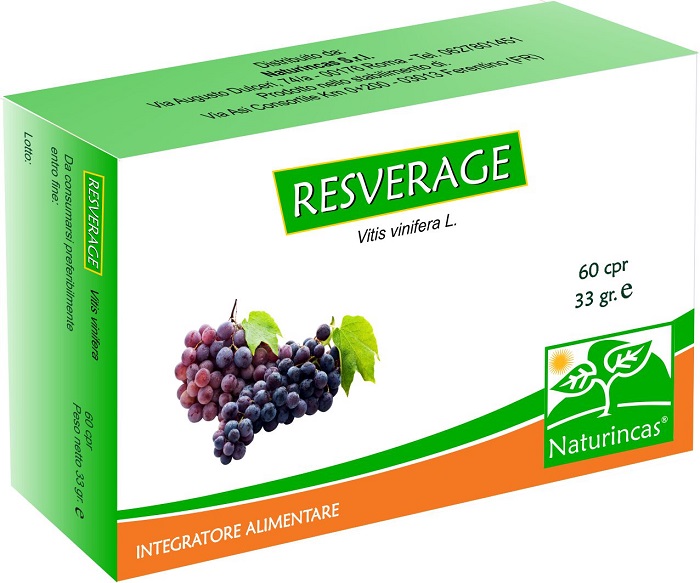 RESVERAGE NATURINCAS 60 CAPSULE - farmasconti.eu
