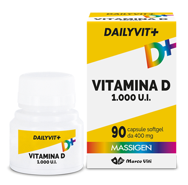 DAILYVIT VITAMINA D 1000 UI 90 CAPSULE SOFTGEL - farmasconti.eu