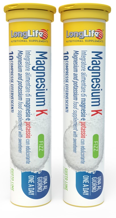 LONGLIFE MAGNESIUM K FIZZ 20 COMPRESSE EFFERVESCENTI - farmasconti.eu