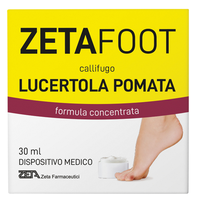 ZETAFOOT CALLIFUGO LUCERTOLA POMATA 30 ML - farmasconti.eu