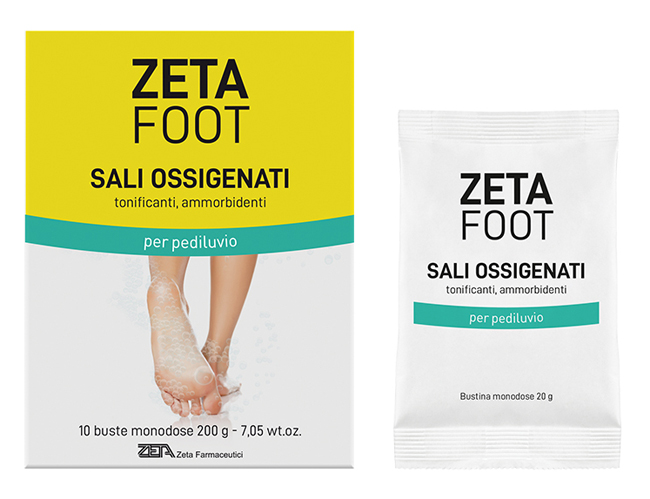 ZETAFOOT SALI OSSIGENATI 10X20 G - farmasconti.eu