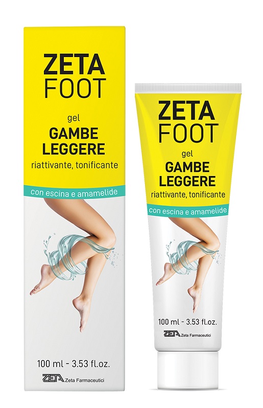 ZETAFOOT GEL GAMBE LEGGERE 100 ML - farmasconti.eu