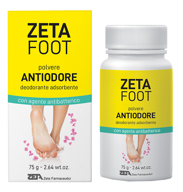ZETAFOOT POLVERE ANTIODORE 75 G - farmasconti.eu