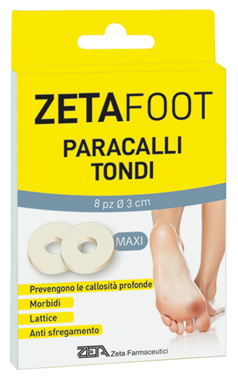 ZETAFOOT PARACALLO GRANDE TONDO LATTICE 8 PEZZI - farmasconti.eu
