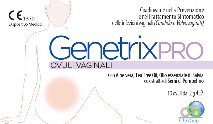 GENETRIX PRO 10 OVULI VAGINALI 2 G - farmasconti.eu